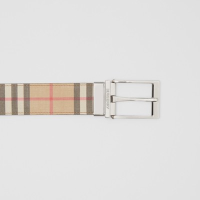 burberry vintage check belt