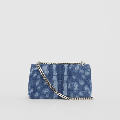 denim quilted bag