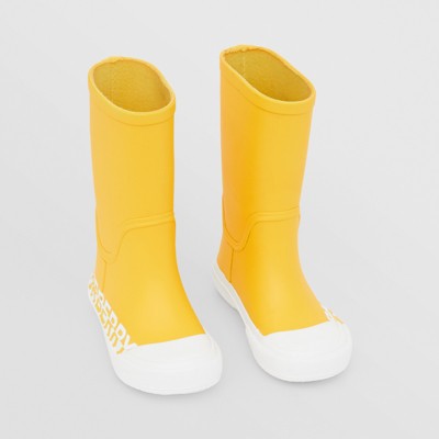 burberry rain boots in snow