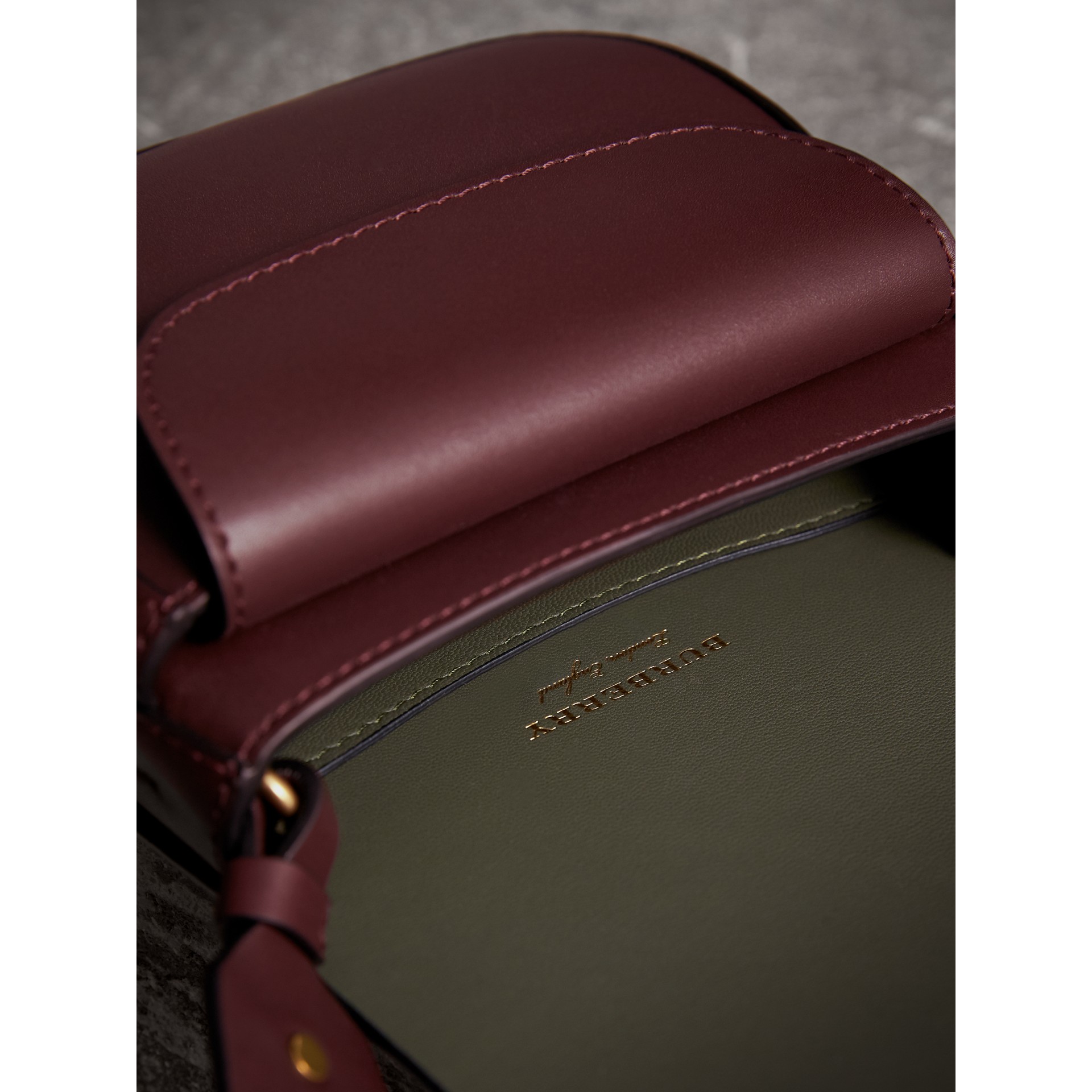 Burberry Tasche Zaumzeug Leder Burberry Tasche Zaumzeug Leder
