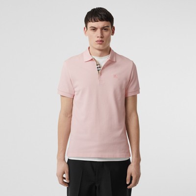 burberry polo shirt pink