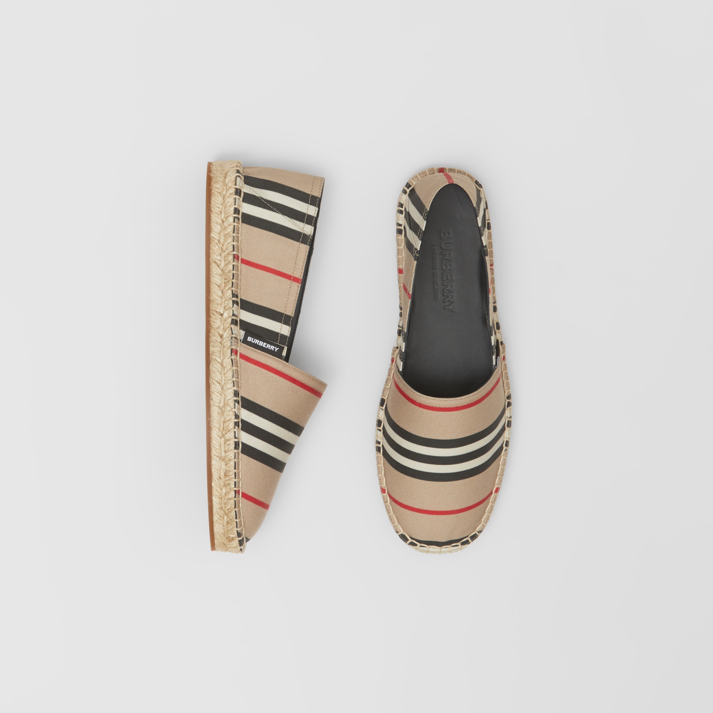 Icon Stripe Espadrilles in Archive Beige - Women | Burberry Hong Kong S.A.R - 1