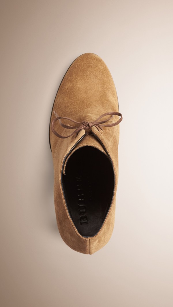 burberry lace up boots
