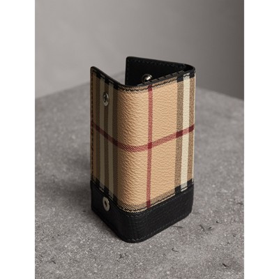 burberry key holder wallet