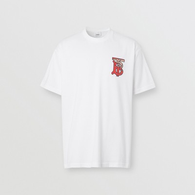 red burberry t shirt