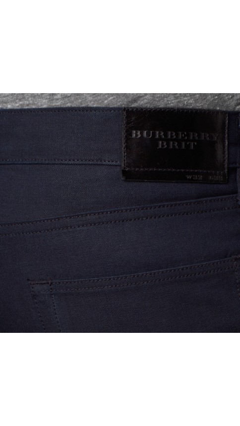 Slim Fit Saturated Selvedge Jeans | Burberry