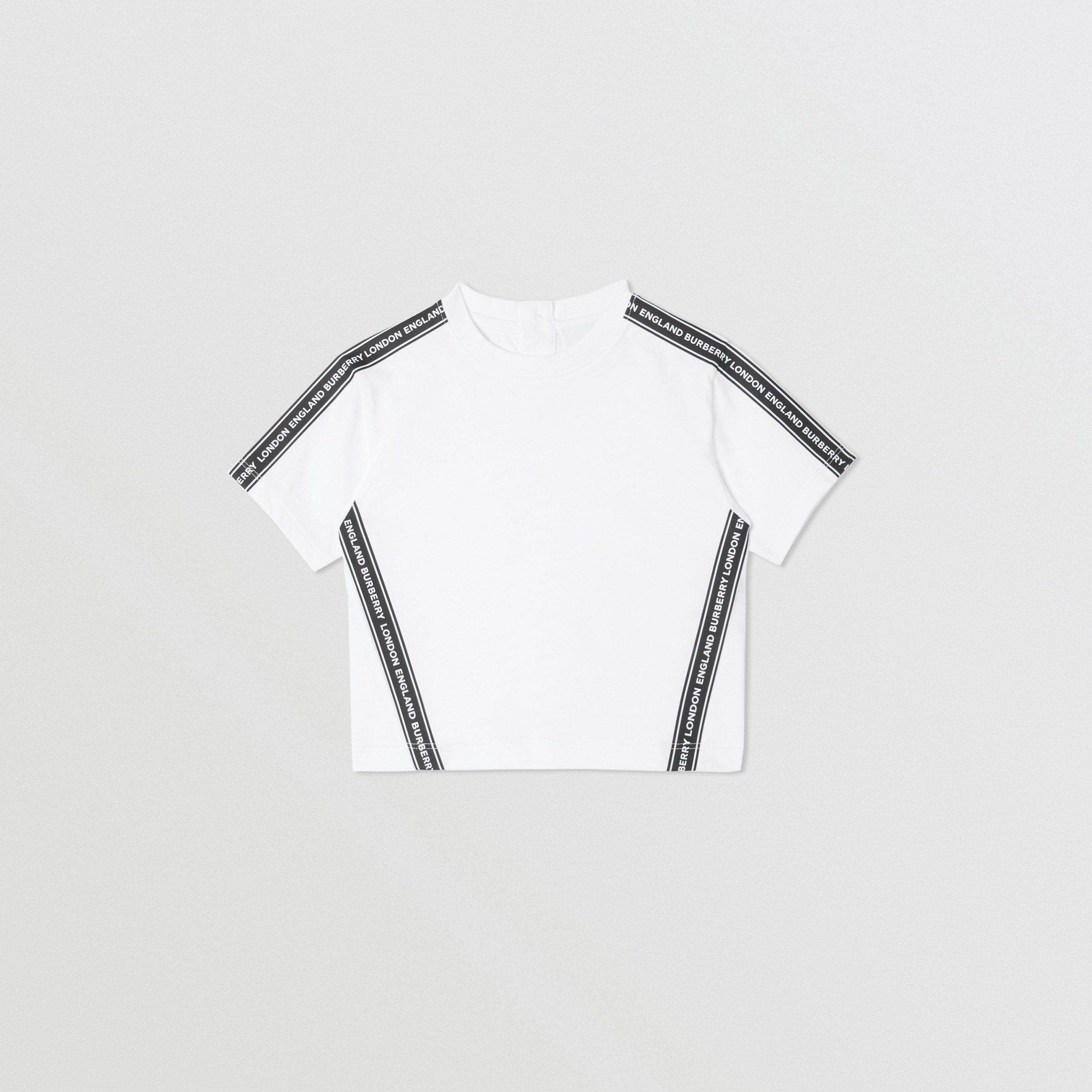 burberry logo tape t shirt