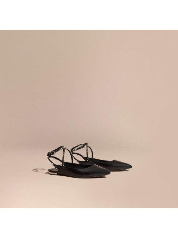 burberry slingback flats