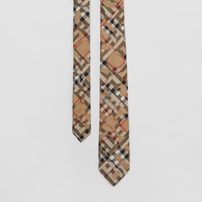 burberry print tie