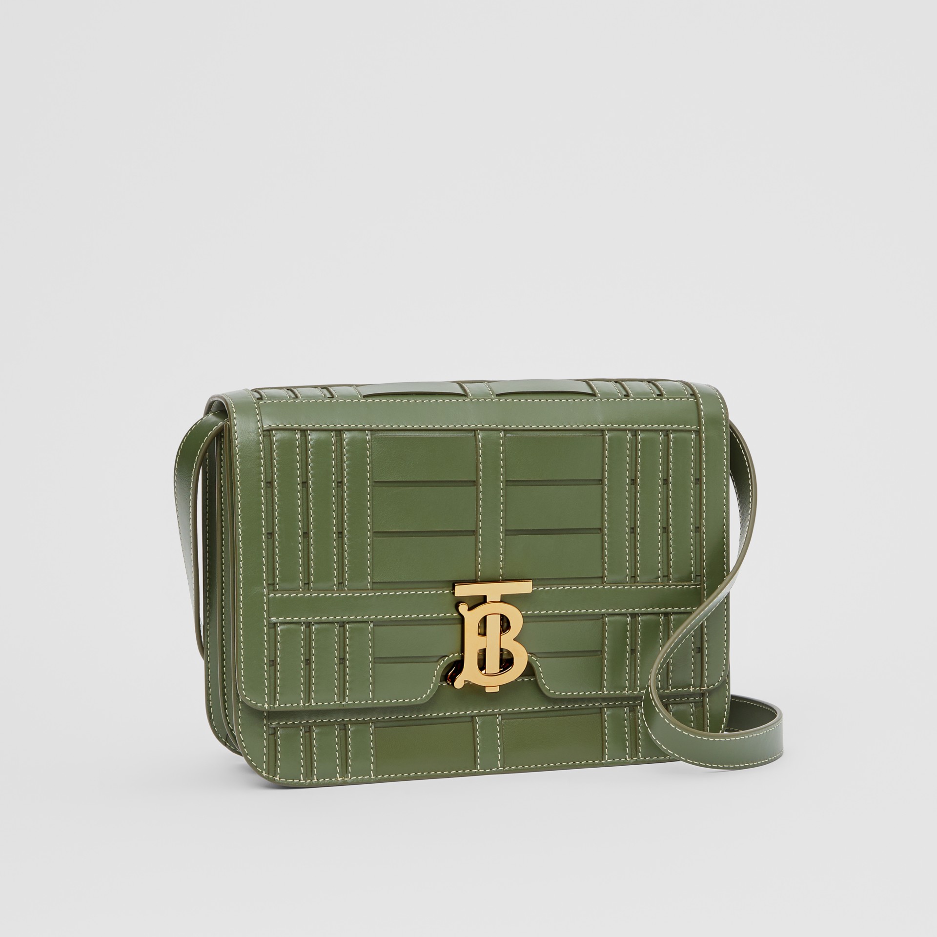 leather medium tb bag