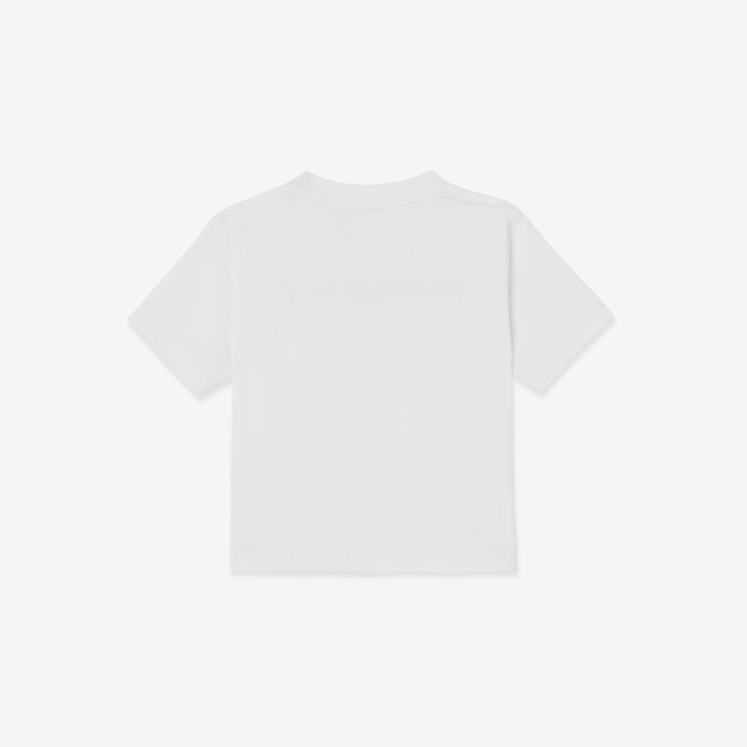 Camiseta en algodón con estampado Horseferry (Blanco) - Niños | Burberry® oficial - 2