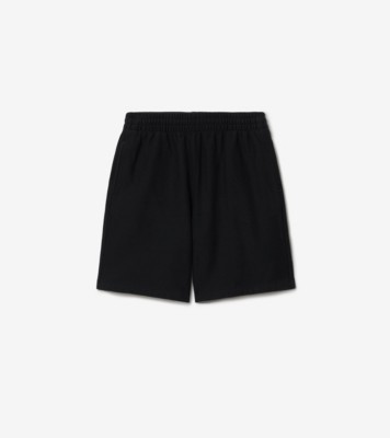 Cotton Shorts in Black - Children | Burberry® Official