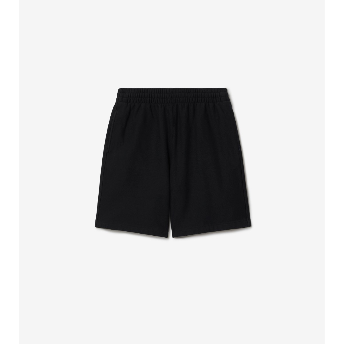 Shop Burberry Cotton Shorts In Black