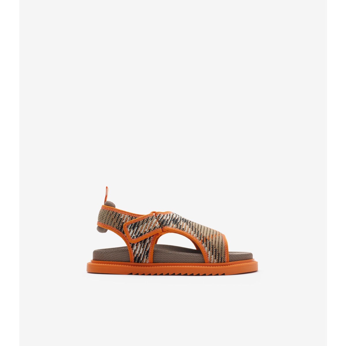 Burberry Childrens Check Knit Sandals