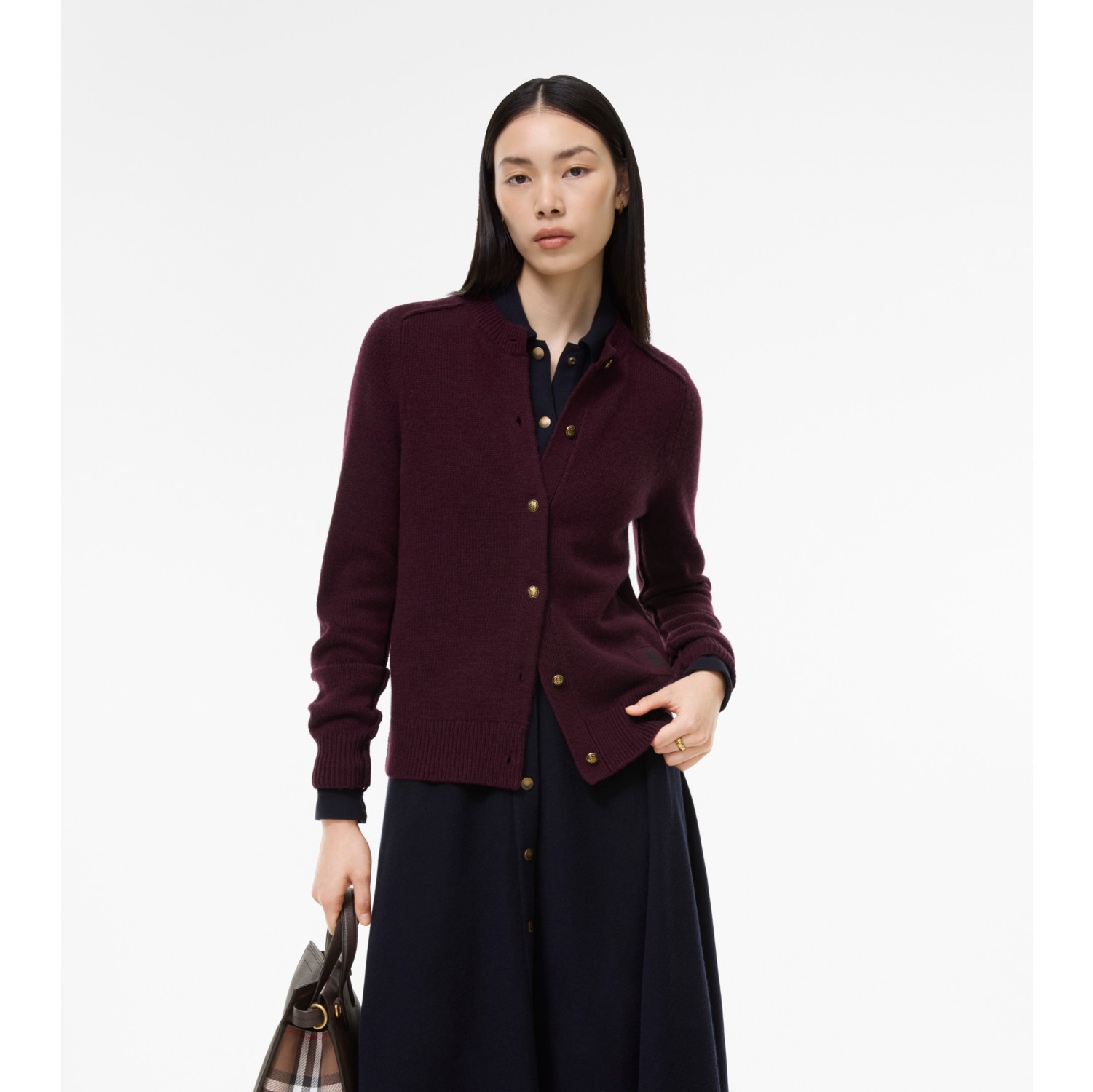 カシミアカーディガン (エイサーパープル) - ウィメンズ | Burberry