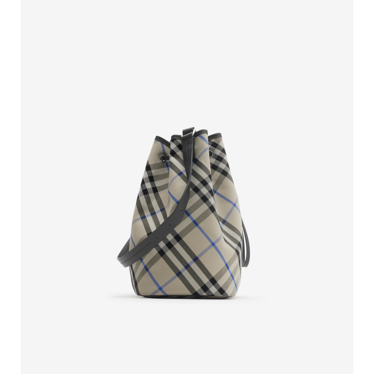 Medium Check Bucket Bag