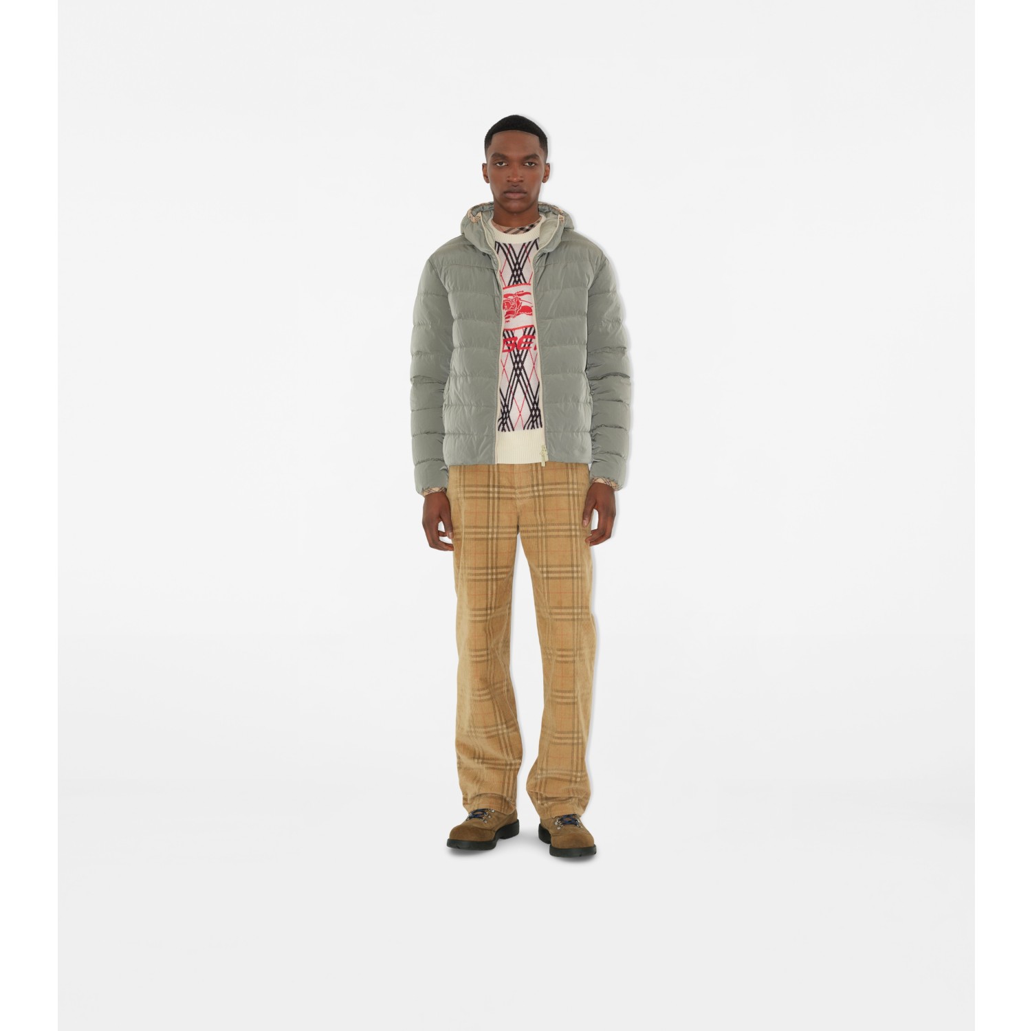 Detachable Warmer Nylon Blend Parka