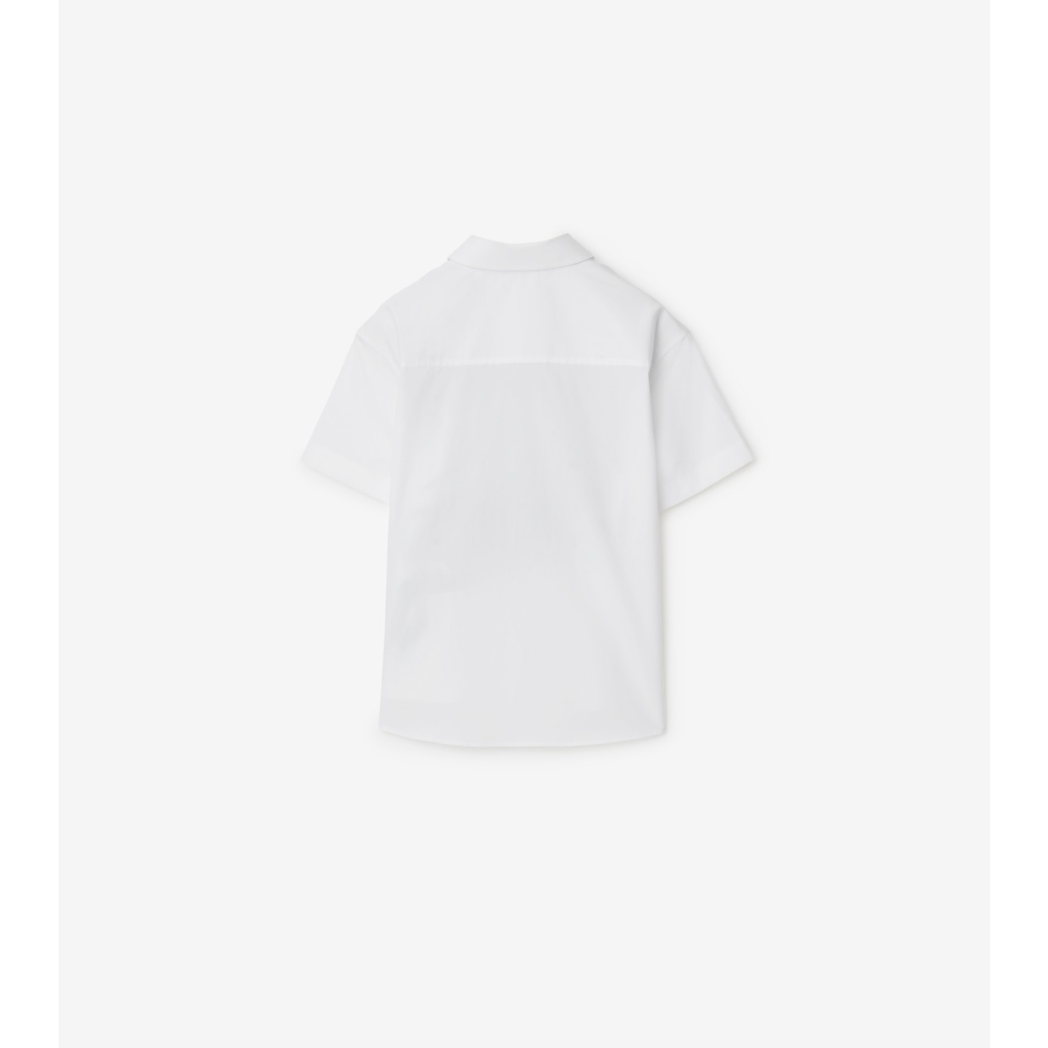 EKD Stretch Cotton Shirt in White | Burberry® Official