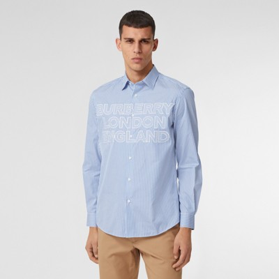 burberry poplin shirt