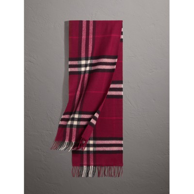 burberry giant cashmere scarf