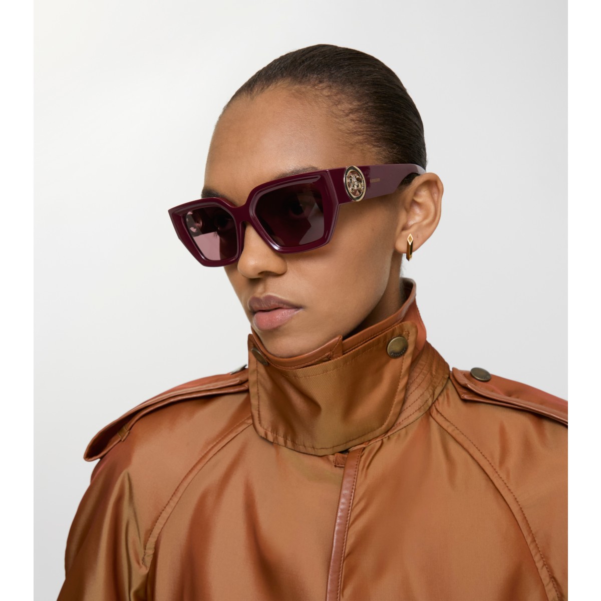  Check EKD Rectangular Sunglasses