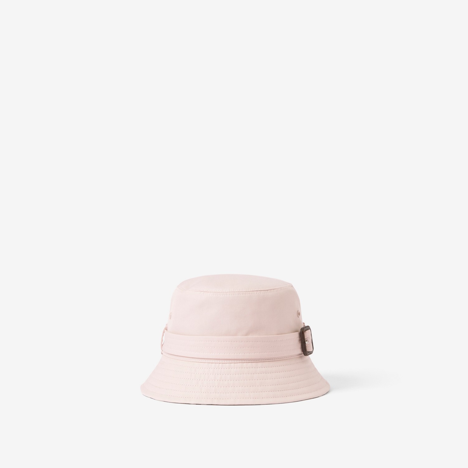 Tropical Gabardine Belted Bucket Hat in Sugar Pink | Burberry® Official