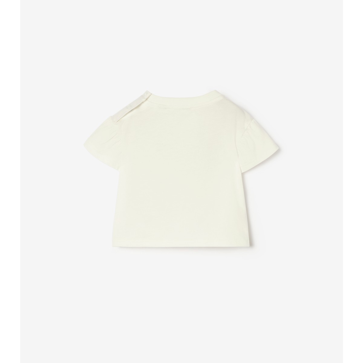  Check Bow Cotton T-shirt