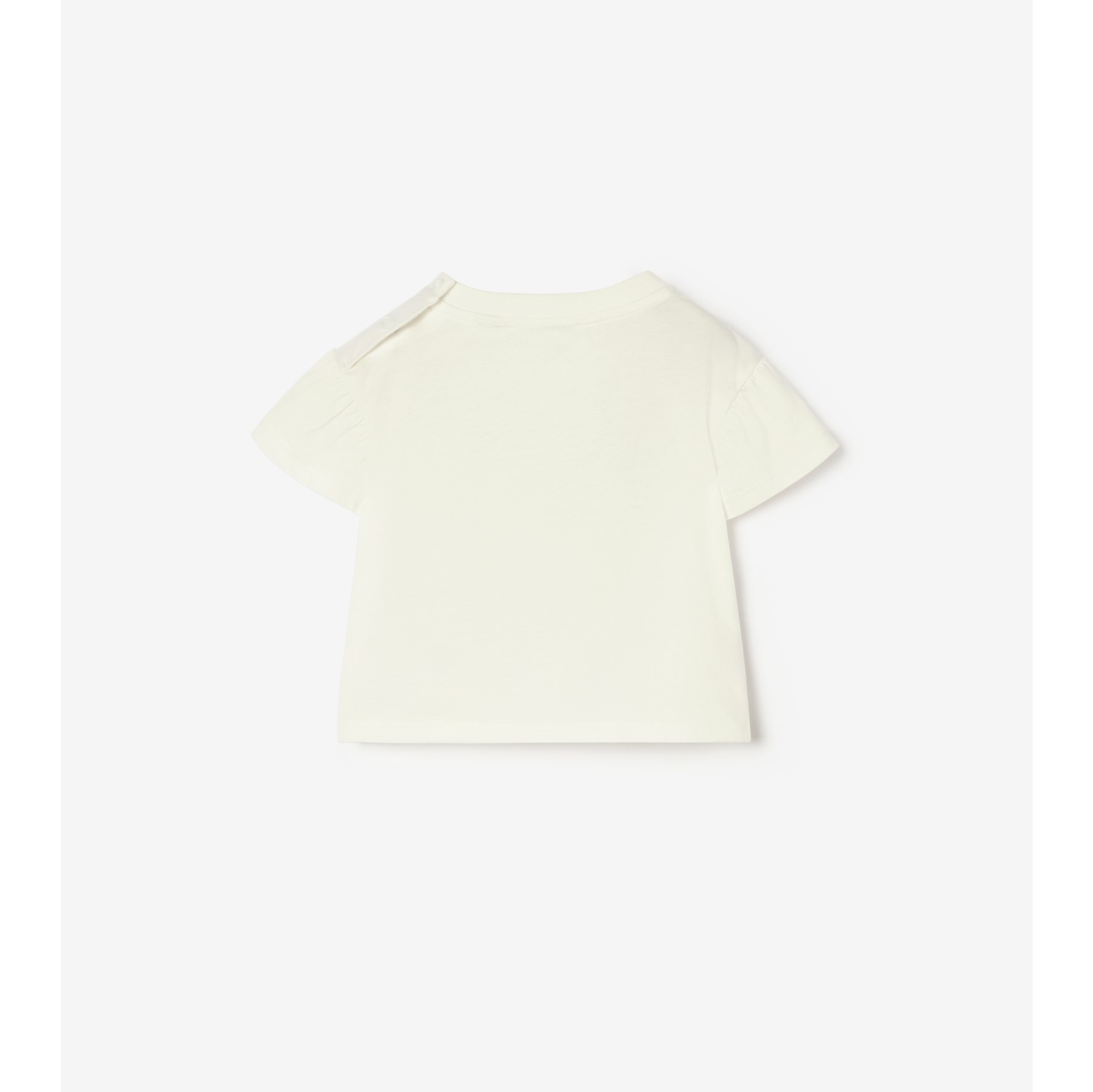 Check Bow Cotton T-shirt