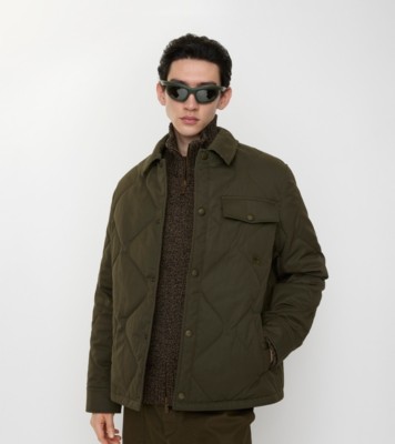メンズ デザイナーキルティングジャケット | Burberry® 公式サイト