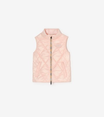 Checker tape Quilted Nylon Gilet Compact ®