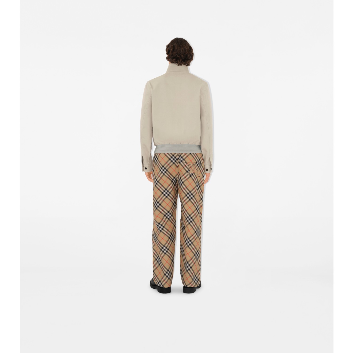 Check Twill Trousers