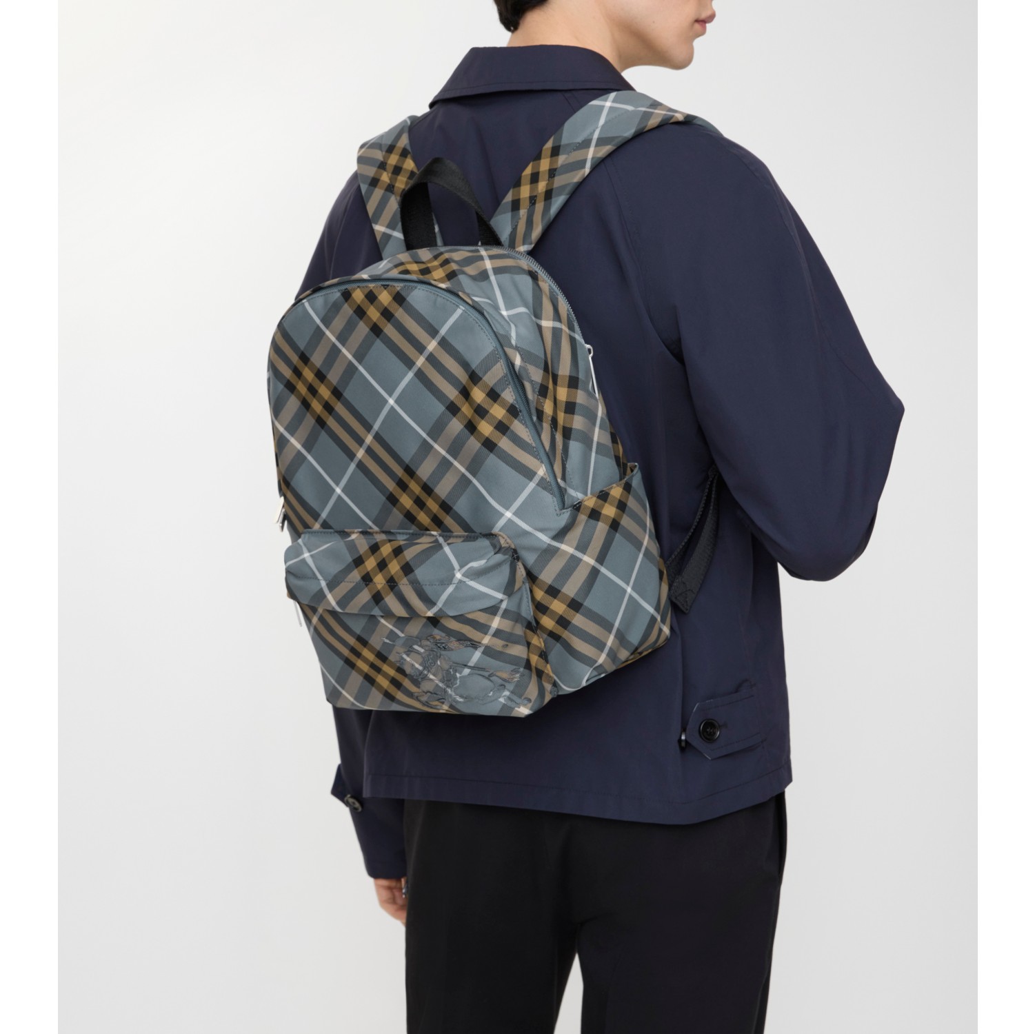 Small Check Backpack