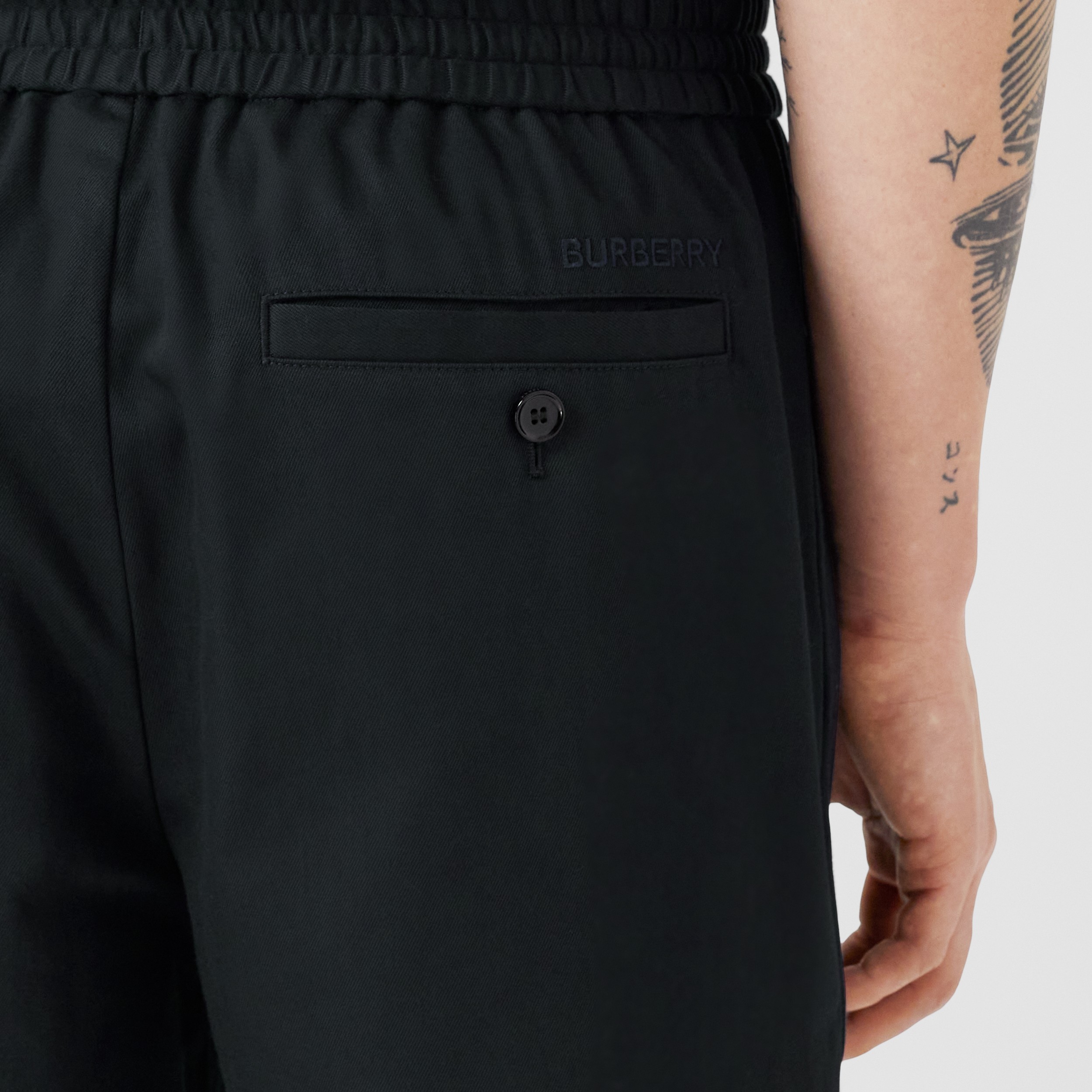 Pantaloni cargo in cotone (Navy) - Uomo | Sito ufficiale Burberry® - 4