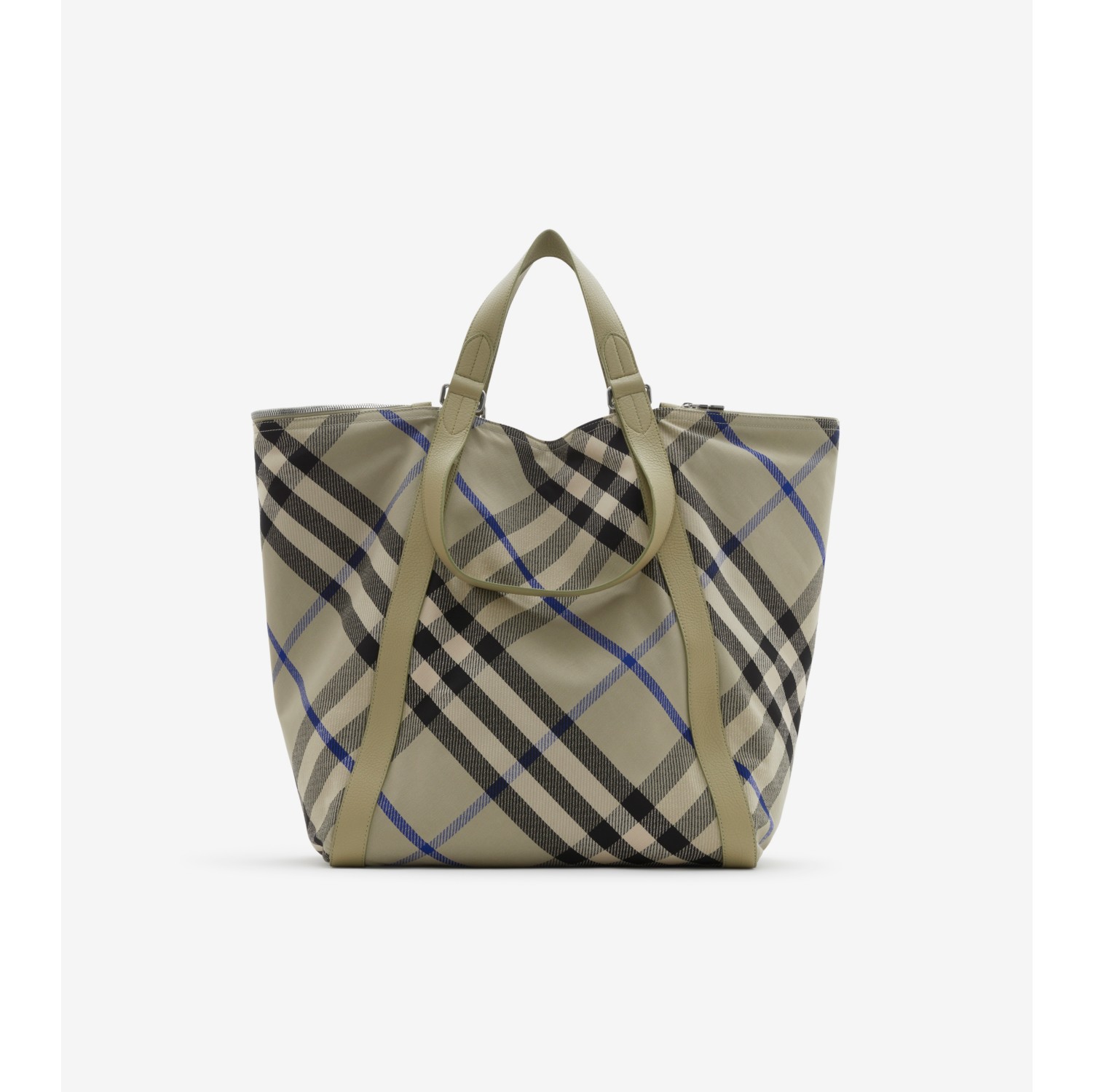 Large Field Tote in Lichen - Men | Burberry® Official