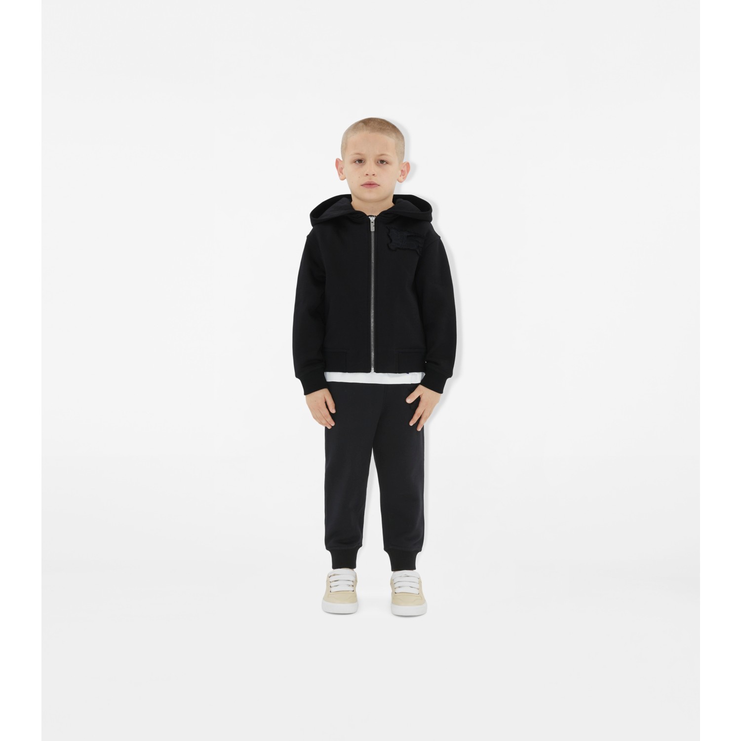 Hoodie zippé en coton EKD