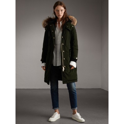 burberry parka