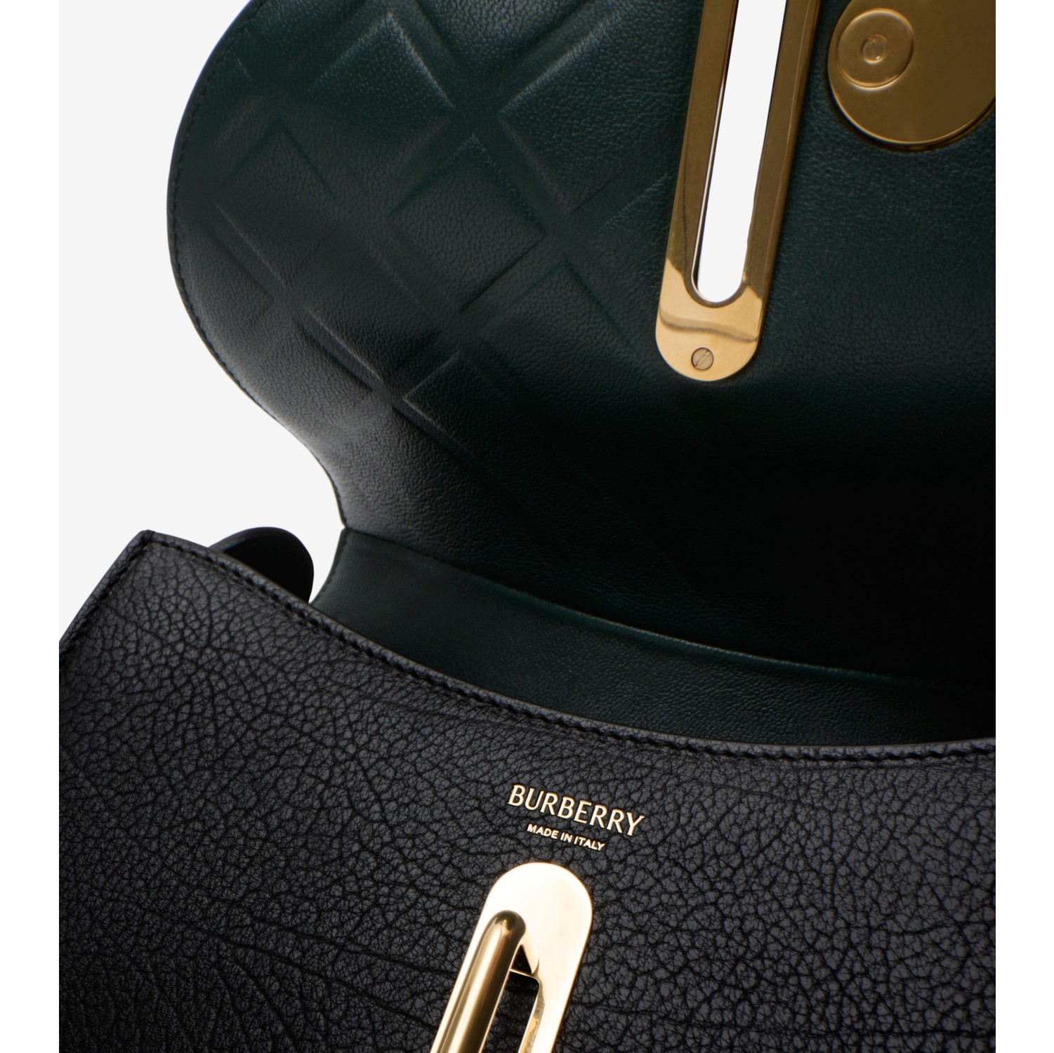 Mini Rocking Horse Bag in Black - Women | Burberry® Official