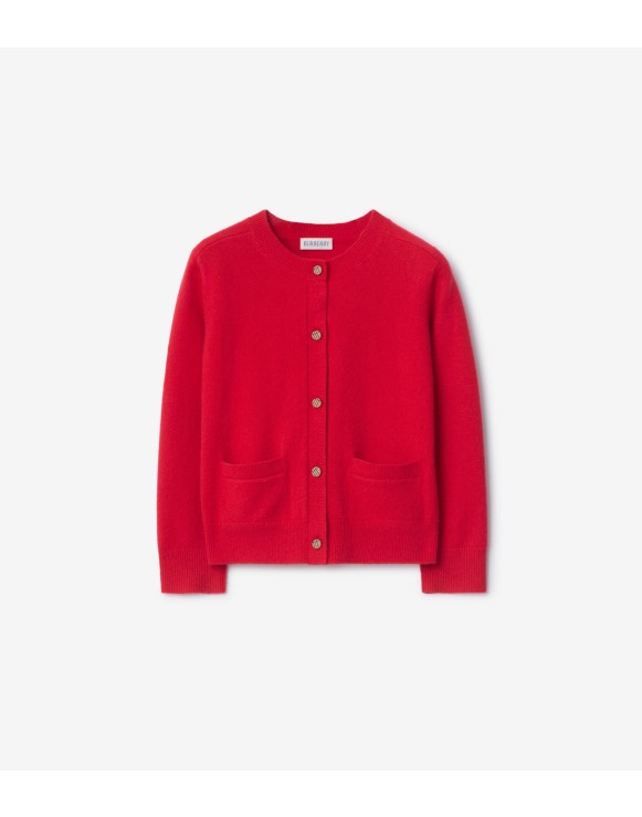 Cardigan en laine et cachemire Patch Check