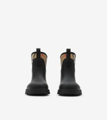 確認ページ バーバリー ブーツ レザー サドル ハイブーツ (ブラック) - ウィメンズ | Burberry