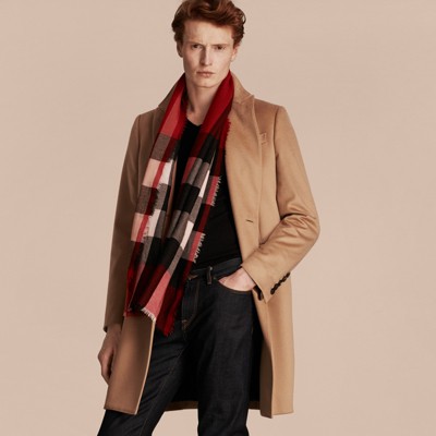 burberry scarf trench check