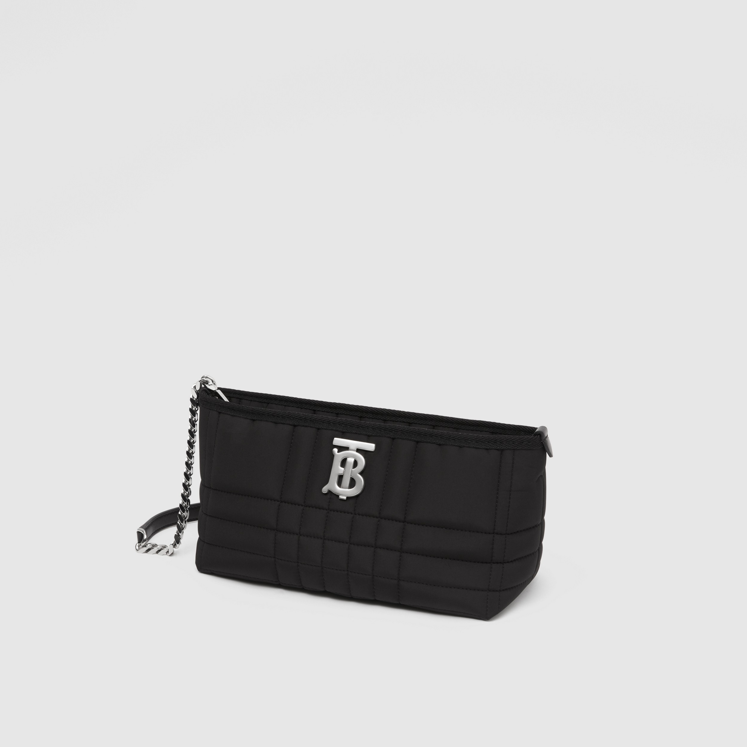 キルティング ファブリック スモール ソフト ローラバッグ (ブラック) - ウィメンズ | Burberry®公式サイト キルティング ファブリック スモール ソフト ローラバッグ (ブラック) - ウィメンズ | Burberry®公式サイト