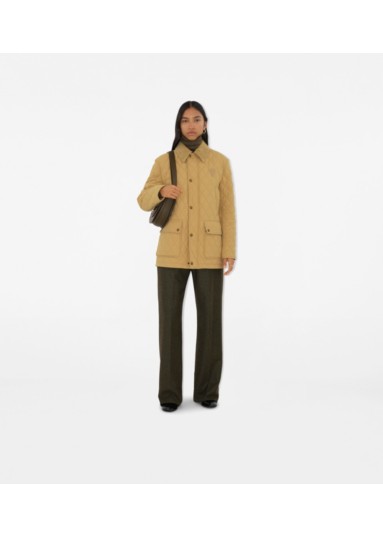 Quilted Nylon Barn Jacket