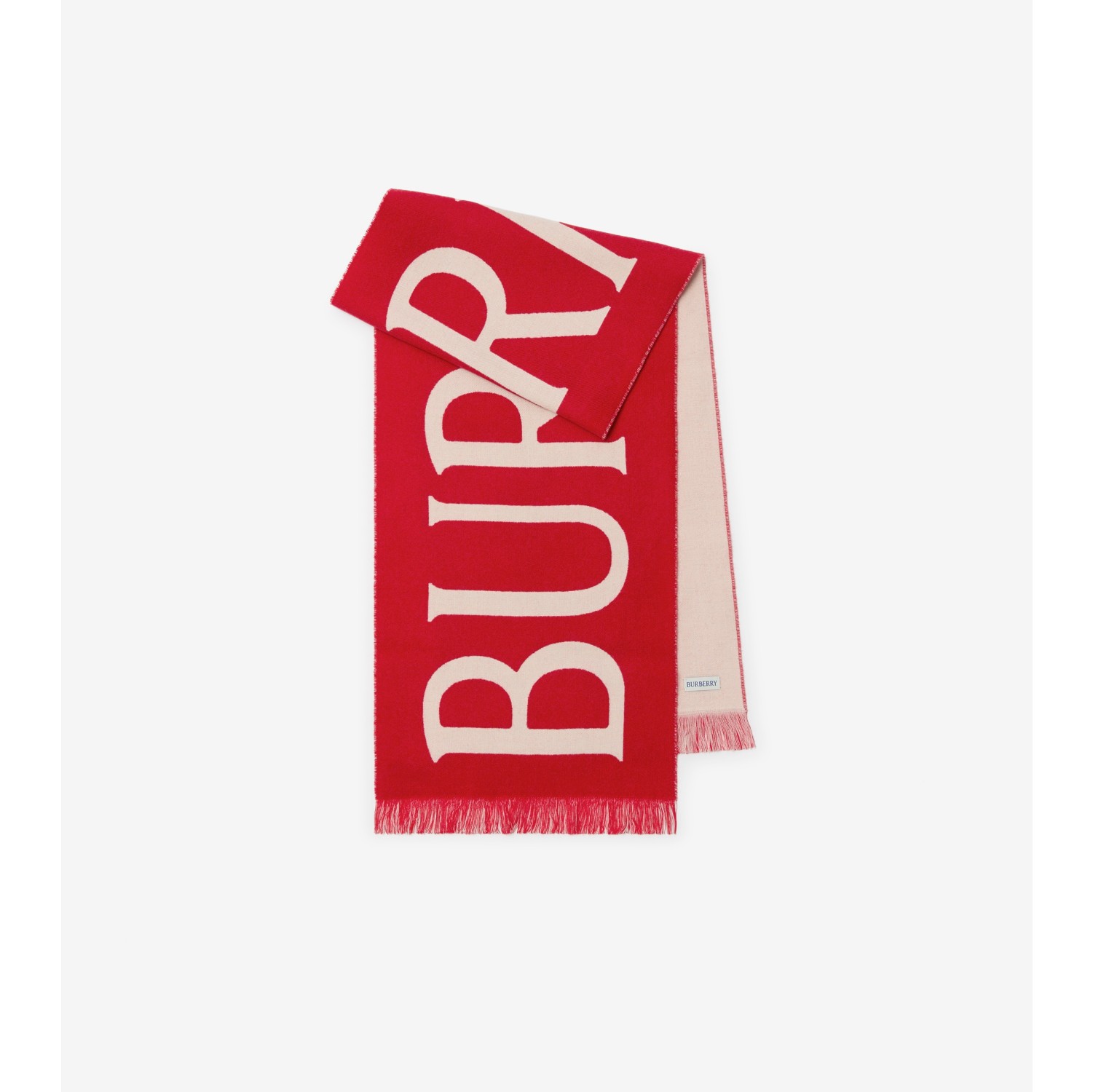 Logo Wool Scarf