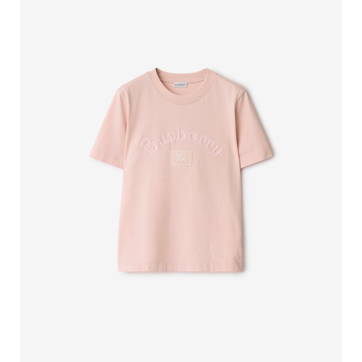 BURBERRY ピンク Tシャツ Burberry Logo Print Cotton T-shirt in Alabaster Pink | eBay