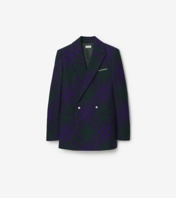 Burberry double hot sale breasted blazer