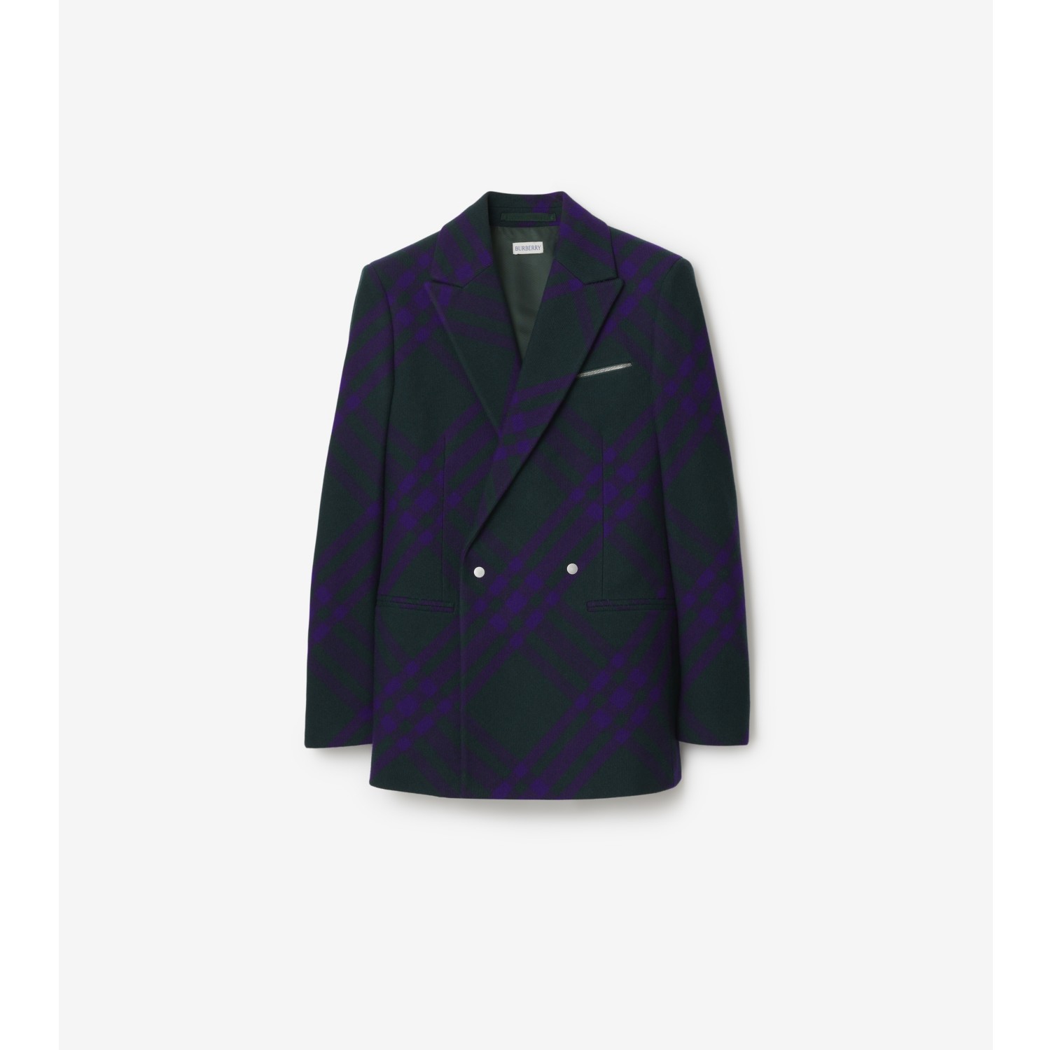 Burberry store jacket purple