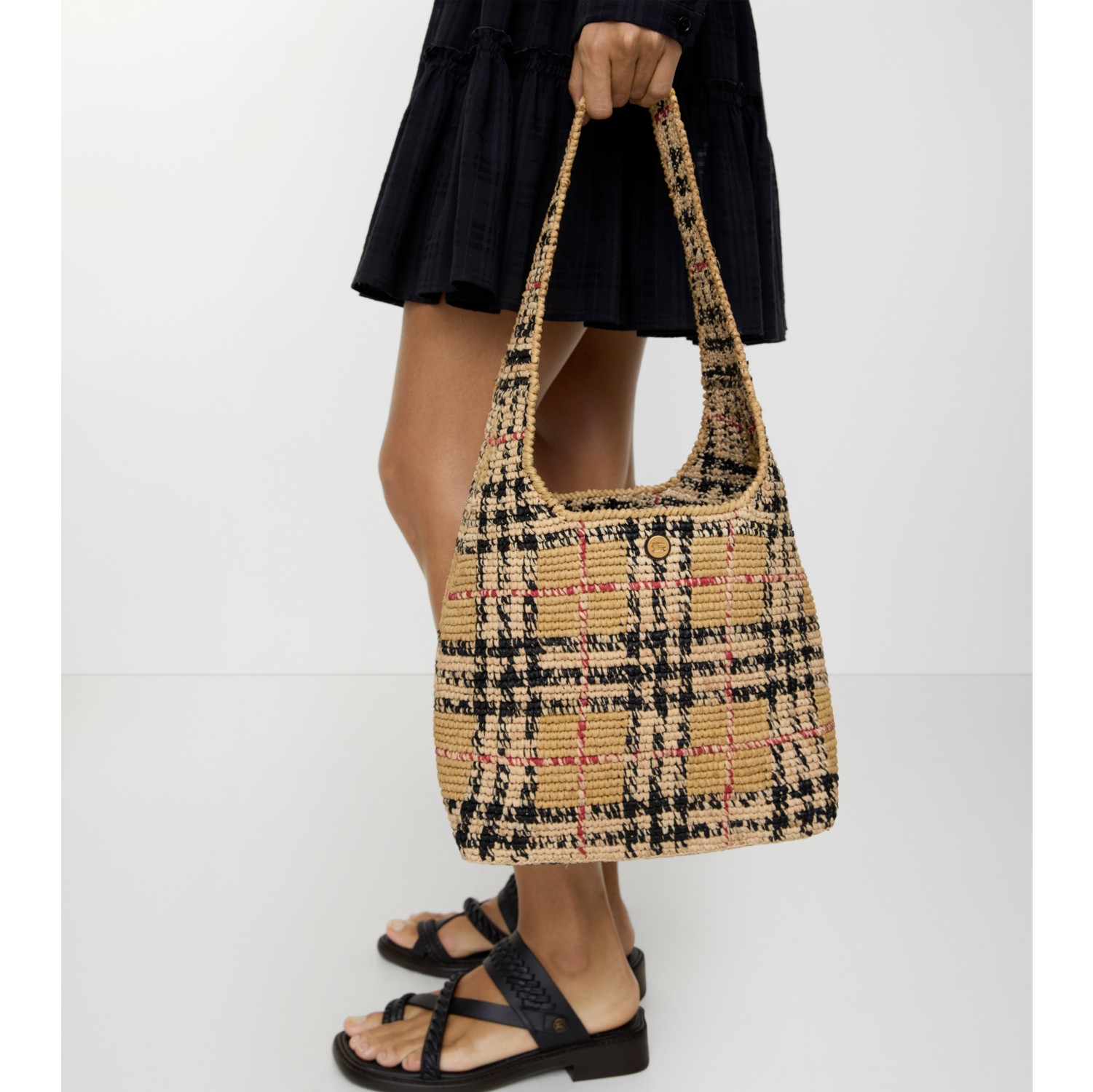 Margate Shoulder Bag in Sand beige - Women | Burberry® Official