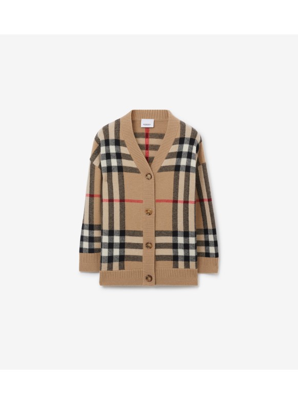 ガールズ デザイナーニット：セーター＆カーディガン | Burberry® 公式