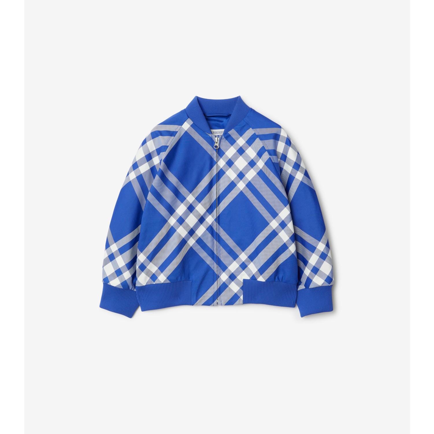 Burberry check bomber jacket online