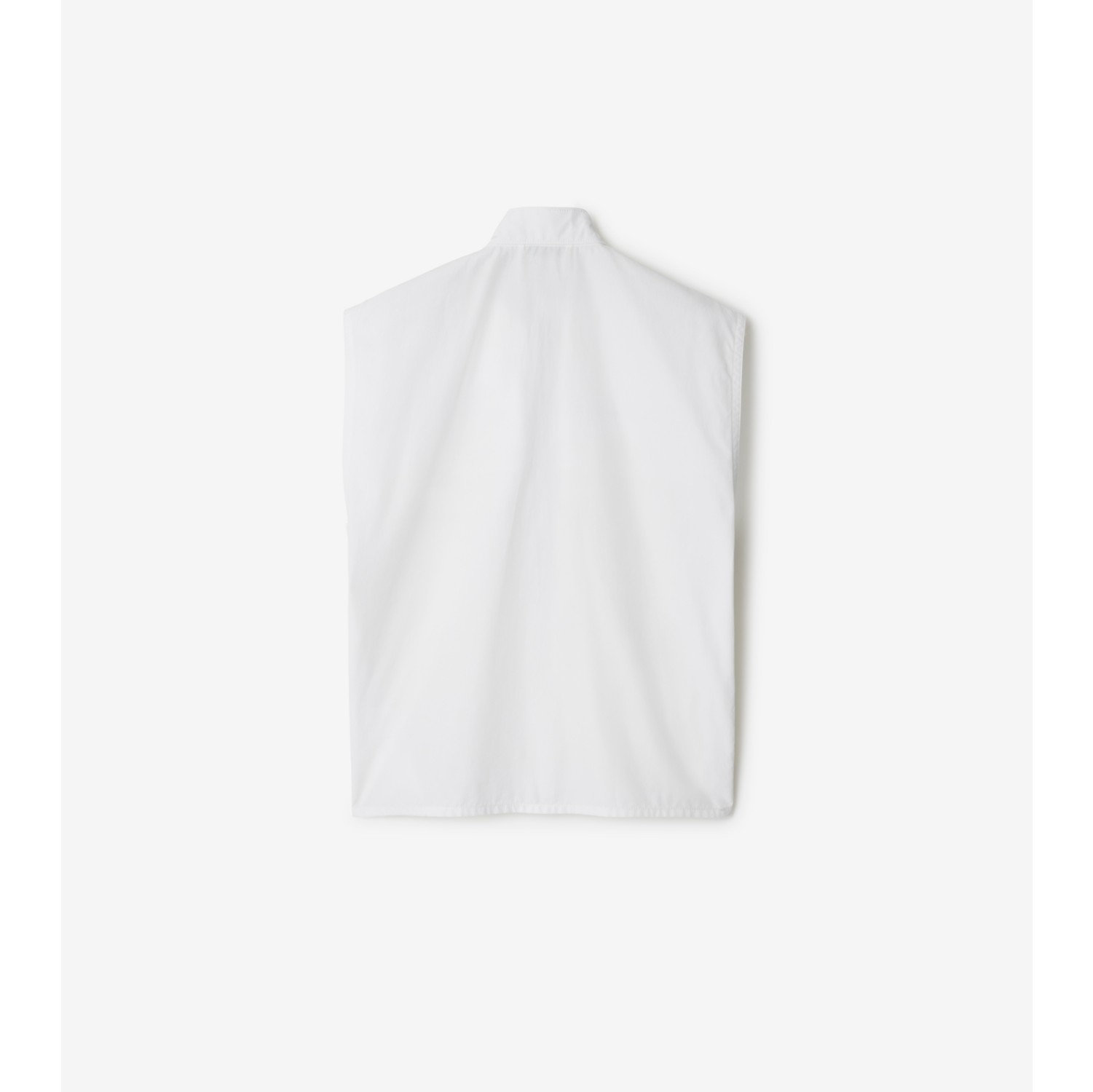 Cotton Top in White - Women | Burberry® Official
